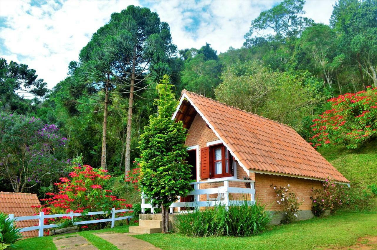 Chales Fazenda Vale Da Mata Monte Verde  Exteriör bild