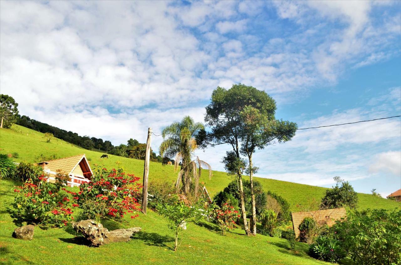 Chales Fazenda Vale Da Mata Monte Verde  Exteriör bild